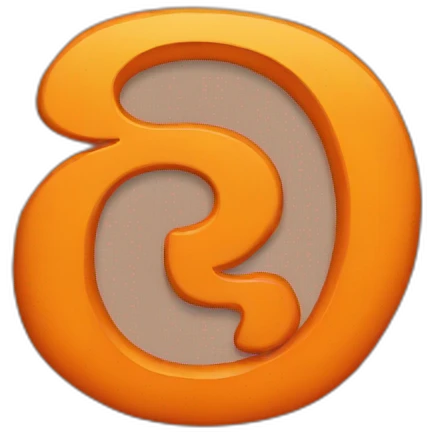 8 LETTER orange emoji
