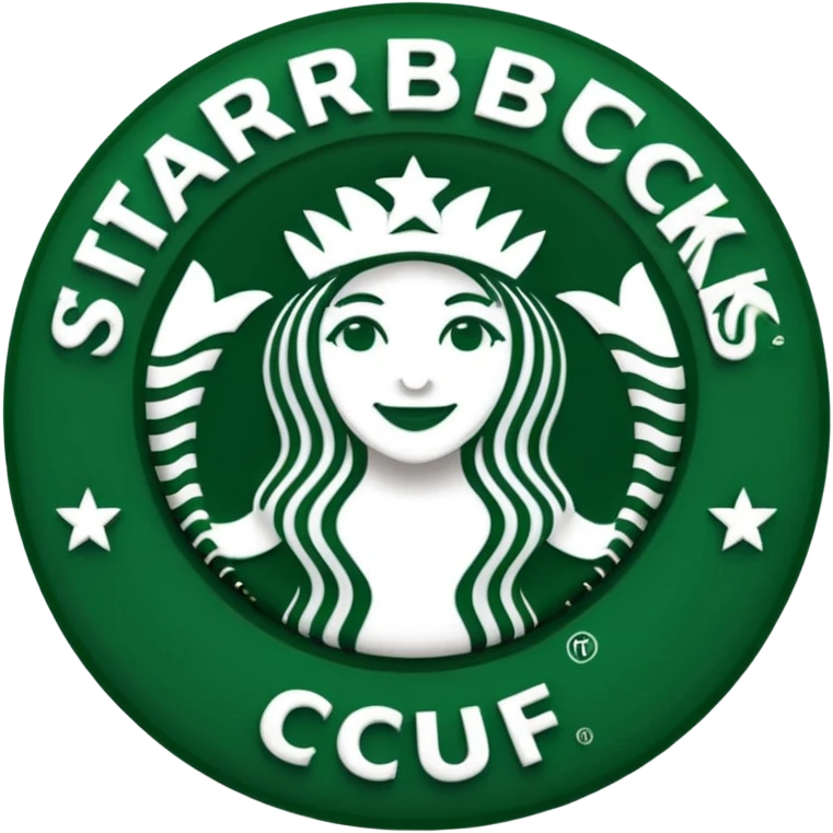 SMİLAR STARBUCKS LOGO emoji