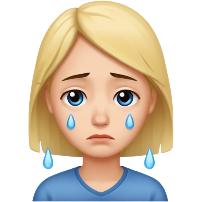 sad and lonley person emoji