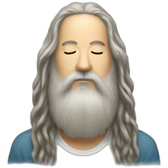 rick rubin who meditates emoji