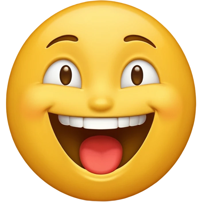 Laughing out loud emoji