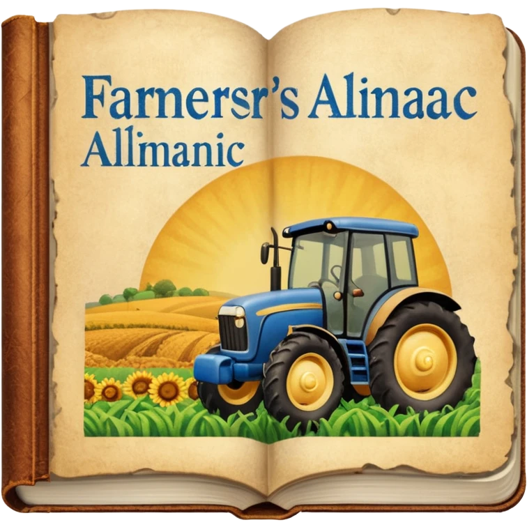 Farmers' Almanac emoji