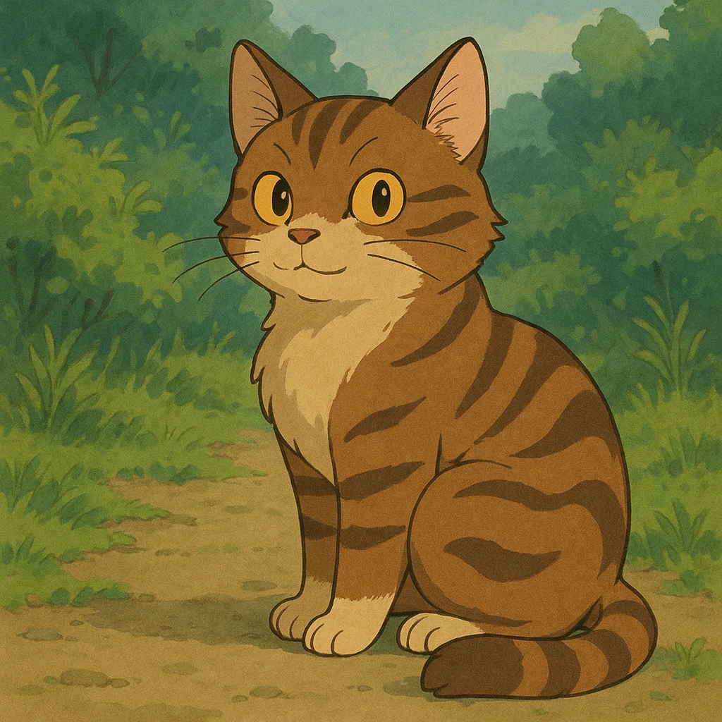 a cat emoji