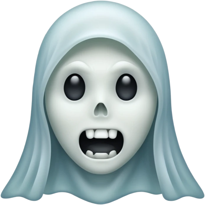 evil ghost emoji