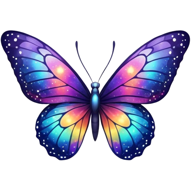 Galaxy Butterfly emoji