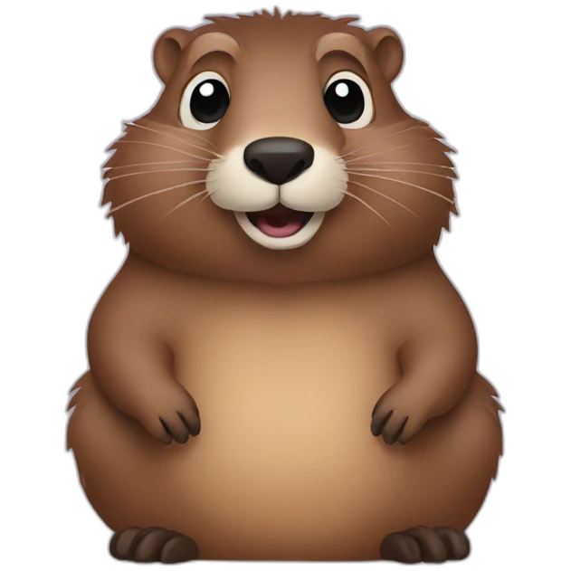 Groundhog emoji