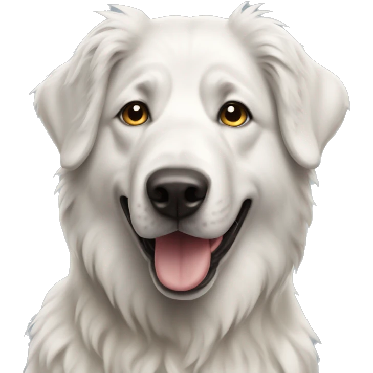 Maremma shepherd dog emoji