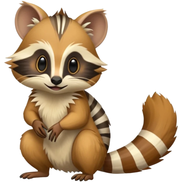 Cacomistl-Tamarin-Numbat-Coala-hybrid (full body) emoji