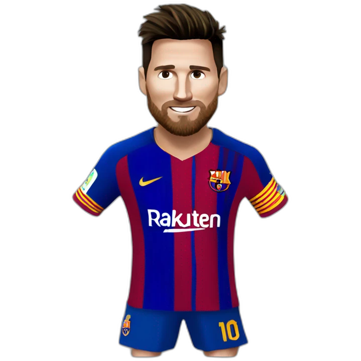 Messi qui écrase ronaldo emoji