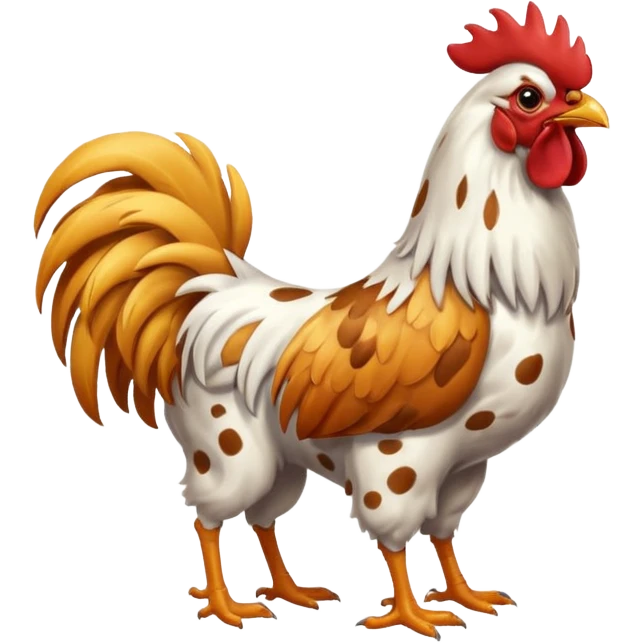 rooster dog emoji