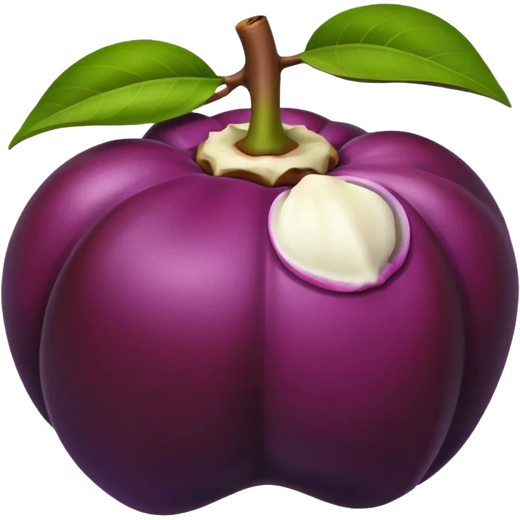 mangosteen emoji