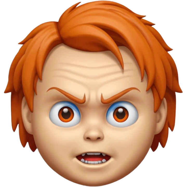 Un emojin de chuky emoji