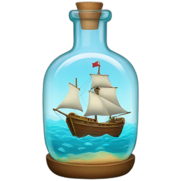 ship in a bottle emoji