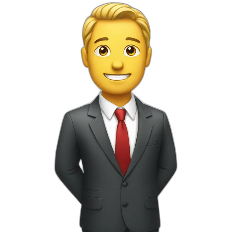 business man emoji