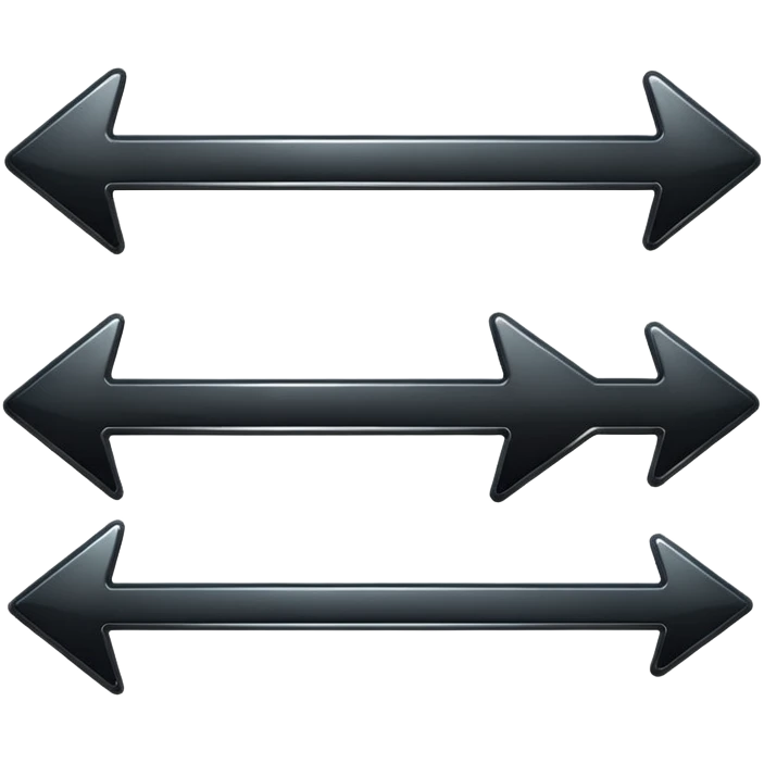 Music arrow Play buttons black emoji