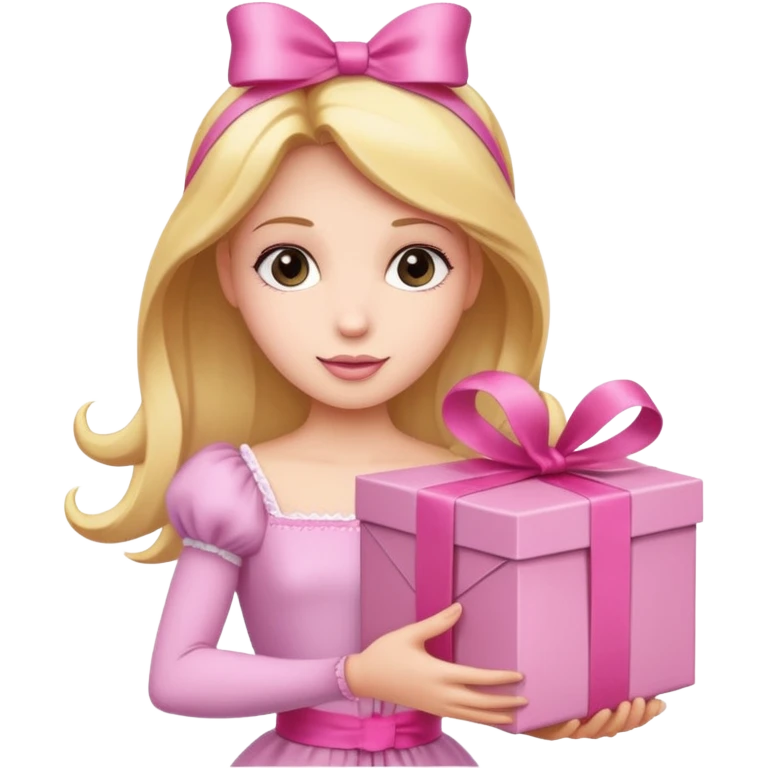 princess hold carton box gift emoji