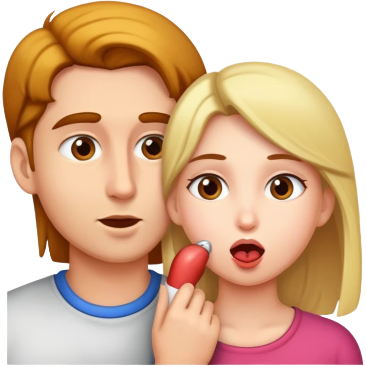 Девушка сосёт мужской член emoji
