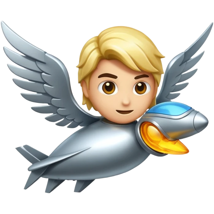 flying invincible  emoji