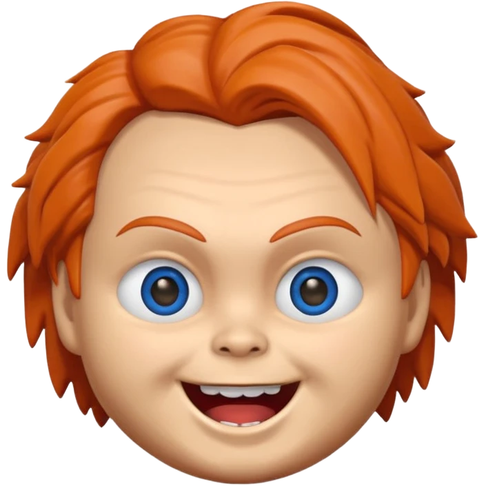 Un emojin de chuky emoji