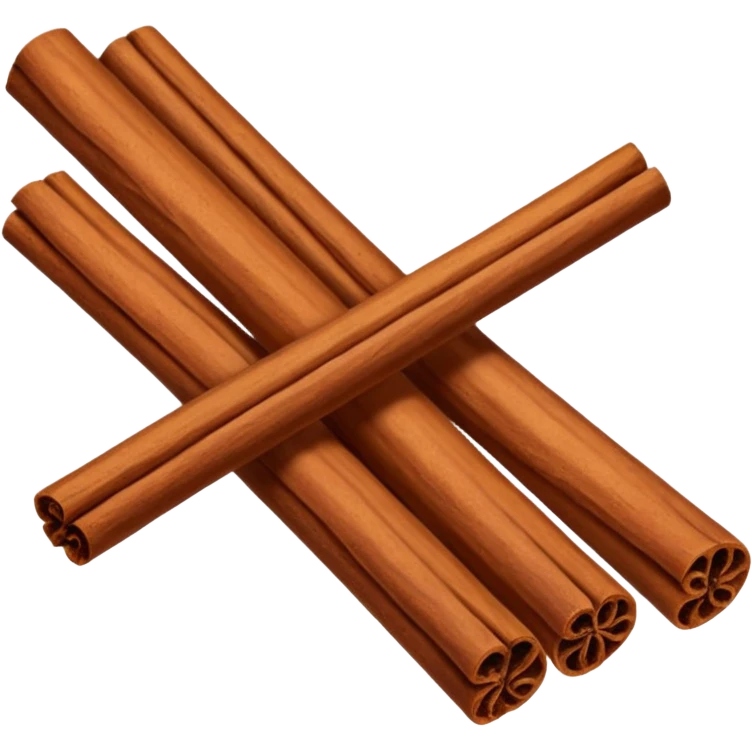 1 cinnamon stick, not 2. or 3 emoji