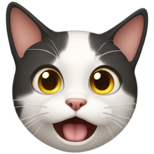 shocked cat emoji