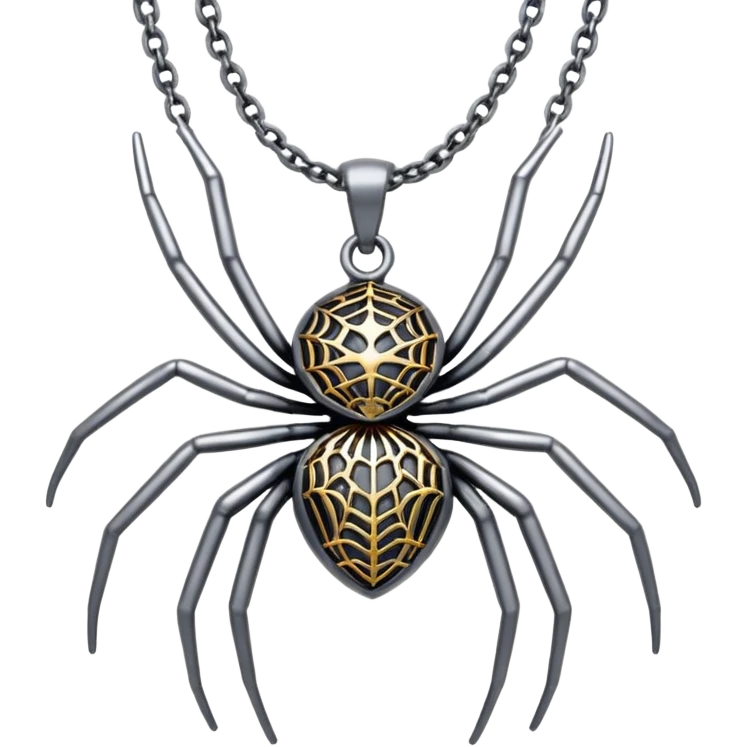 spider neckless emoji