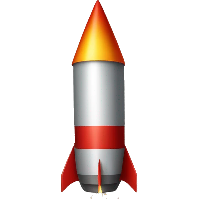 Firework rocket emoji