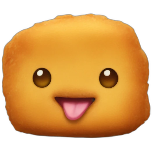 Chicken nugget emoji