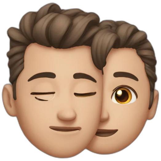 Forehead kiss  emoji