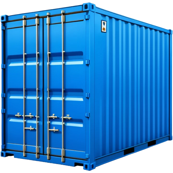 goods Contener emoji which is used for shipment of goods, single contaner, i want to use as emoji with size in height 24px and width in 24px emoji