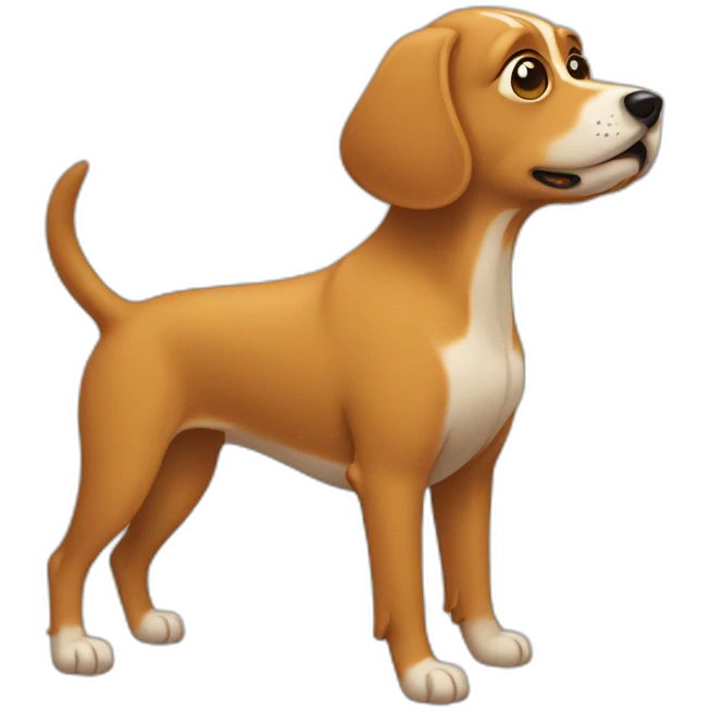 pooping dog emoji