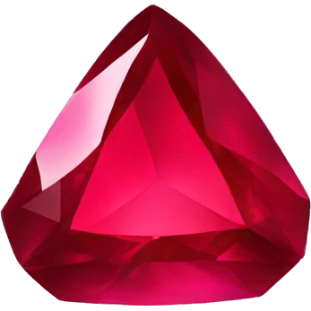Red ruby emoji