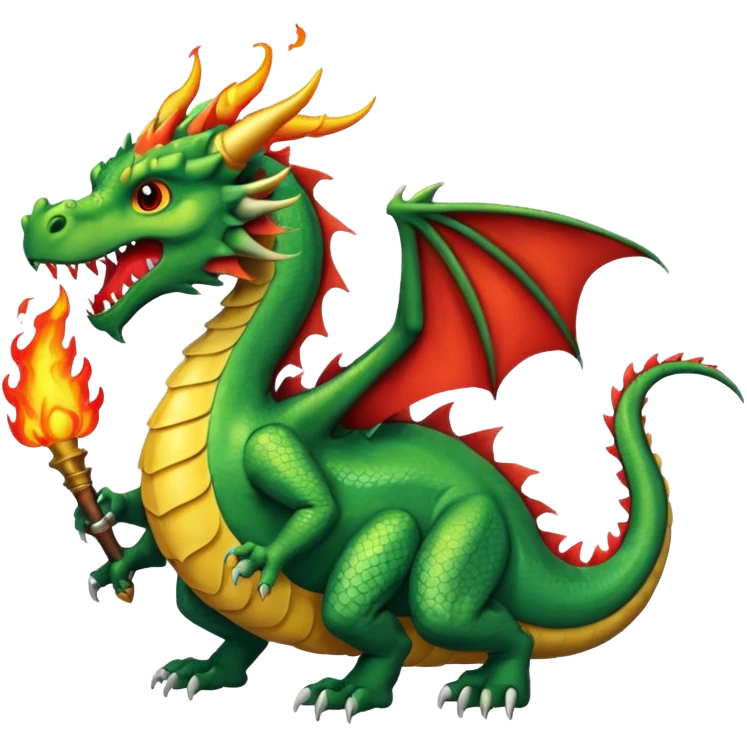 fire-breathing dragon emoji
