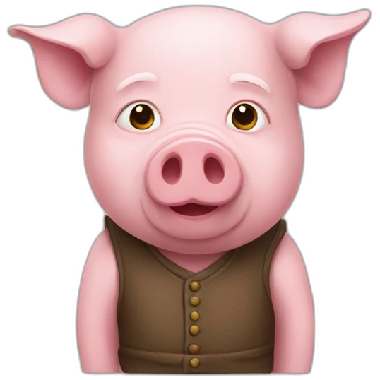 philosopher-pig emoji