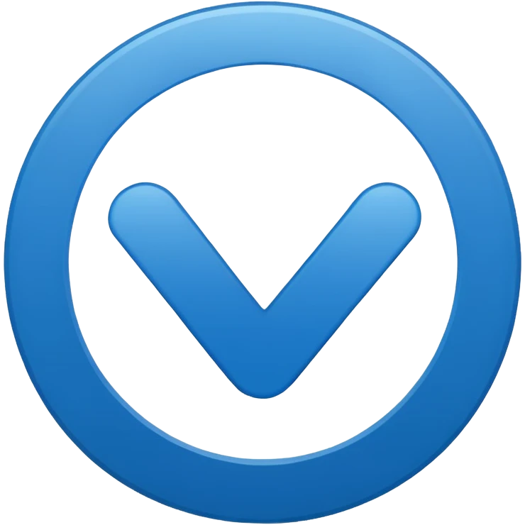 Verified check mark In blue circle emoji