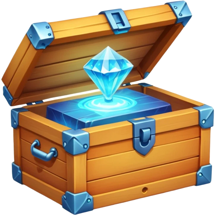 Pandora's box bursting with colorful spirits emoji