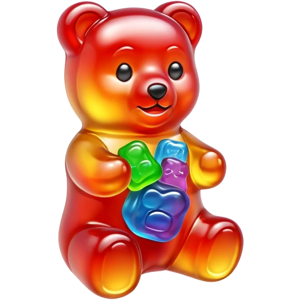 A gummy Bear but cool  emoji