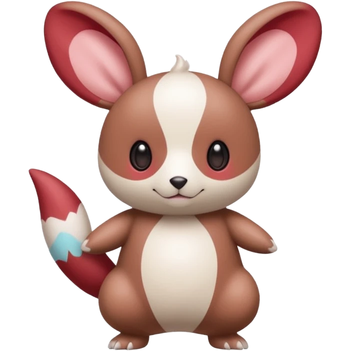 Teddiursa-Minccino-Spinda-Pokémon-fusion  emoji