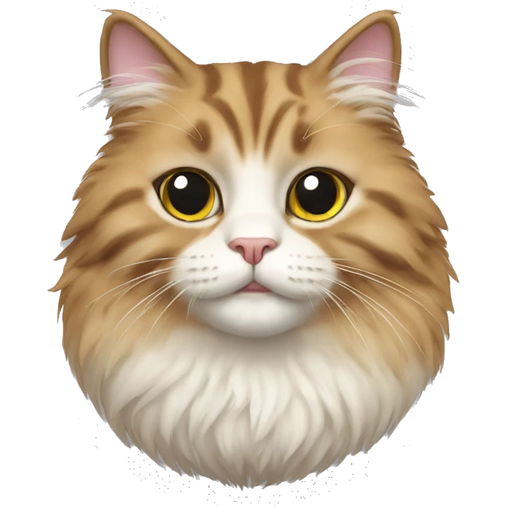 fluffy cat emoji