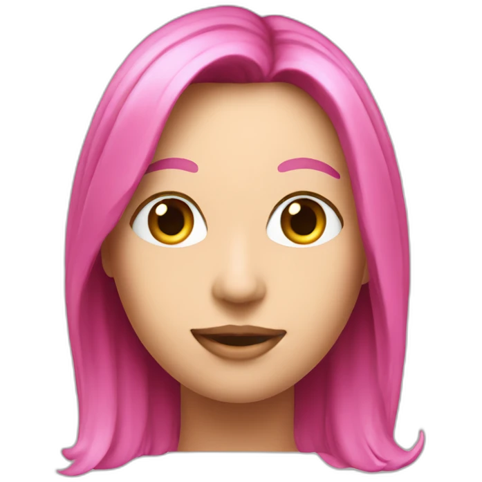 PINK #FF00FF "M" emoji