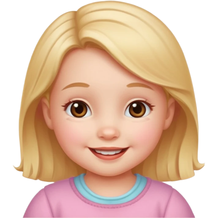 Baby girl emoji