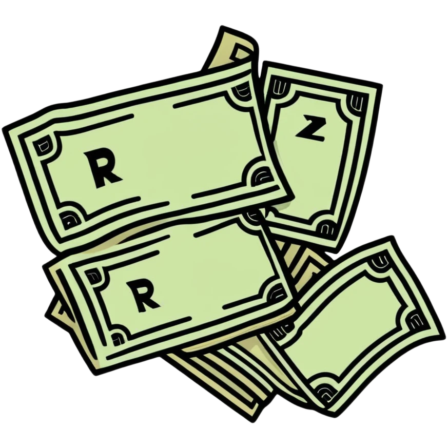 bundle of rupee currency emoji