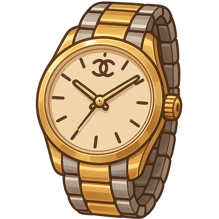 Luxury brand watches emoji