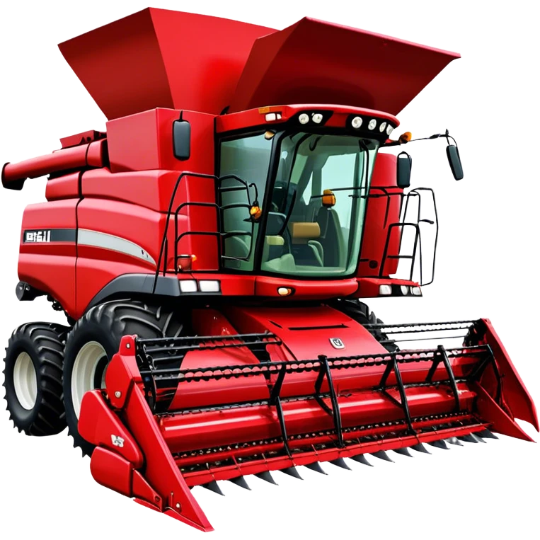 Combine Harvester - Case IH 8250 (Model Year: 2022) (Iconic colour: Red) emoji