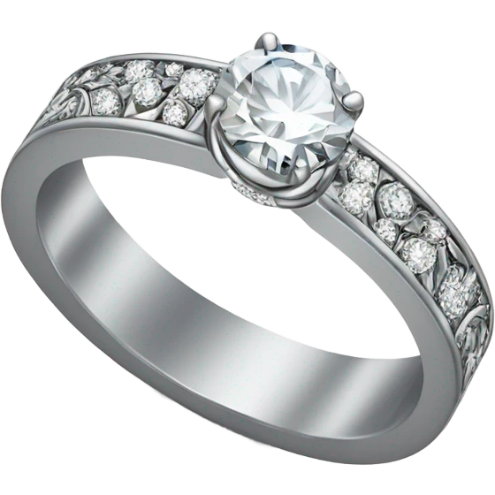 Wedding ring emoji