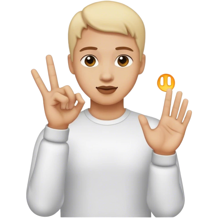 ASL A emoji