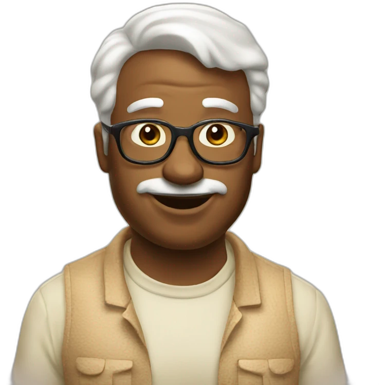 Papa gelato emoji
