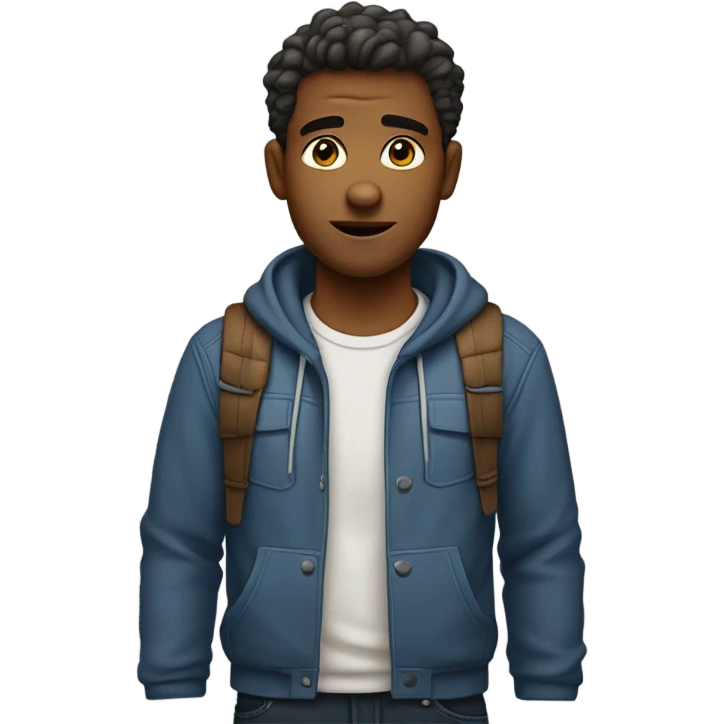 a guy that look like he doesnt care emoji