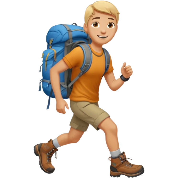 Jakobsweg runner emoji