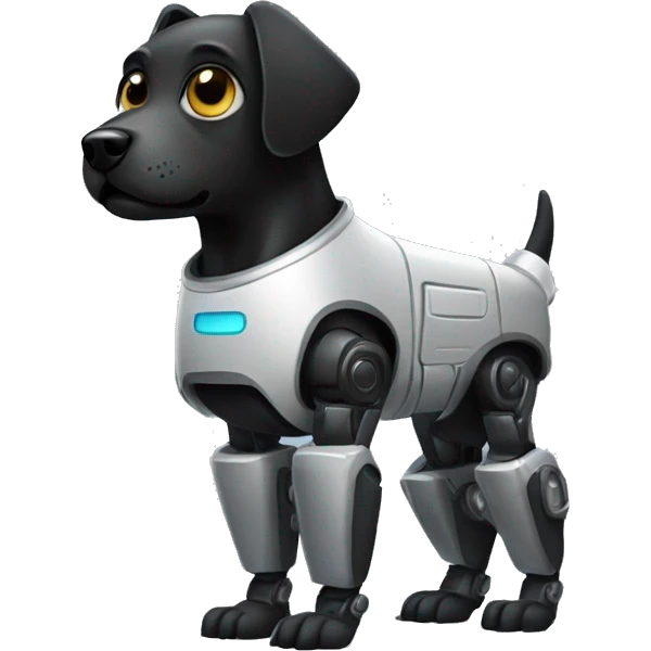 black-space-robot-dog emoji